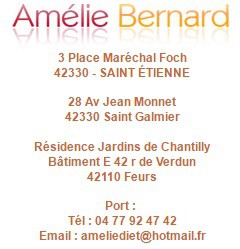 bernard amélie a saint etienne (diététicien)