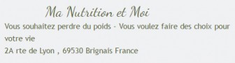 ma nutrition et moi a brignais (diététicien)